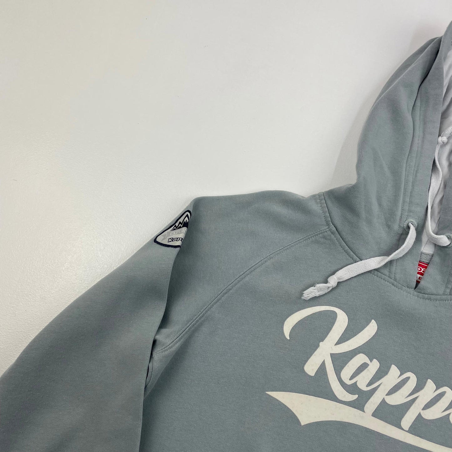 Women’s KAPPA Grey Spell Out Hoodie , Size Large