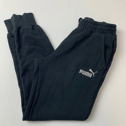 Mens PUMA Jogging Bottoms / Black / Small / Joggers / Standard Fit / Sweatpants