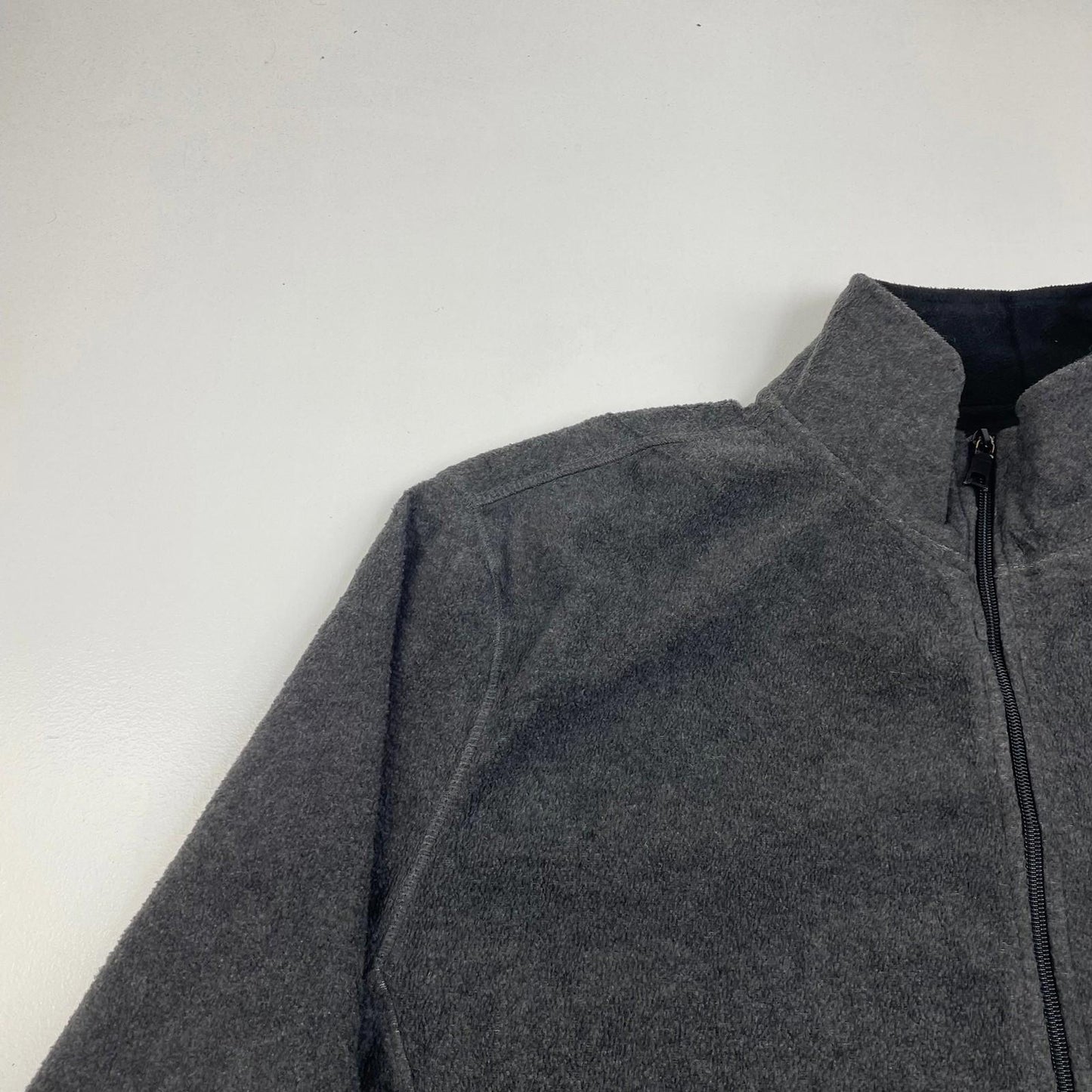 NAUTICA Fleece Jacket Full Zip Grey Casual Outdoor Mens XL