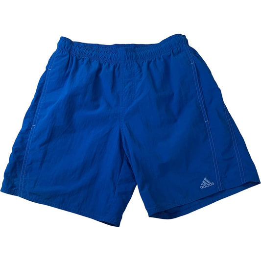 Adidas Swim Shorts Quick Dry Elastic Waist Blue Mens S UK Size