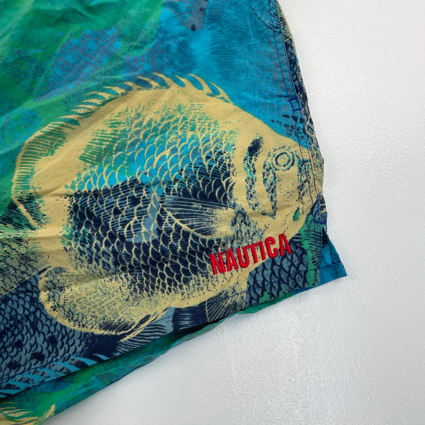 Men’s NAUTICA Multicoloured Swimming Shorts , Size W40