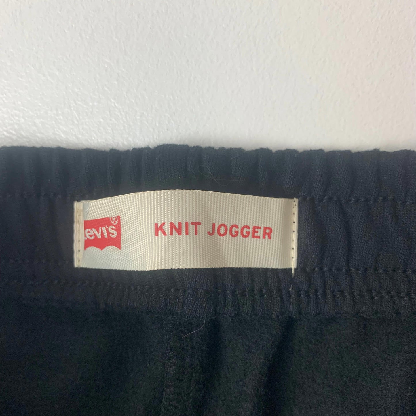 Youth LEVIS Spellout Jogging Bottoms / Black / 12-13 yrs