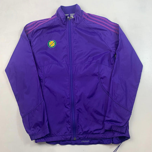 Womens ADIDAS Running Jacket / Uk 10 / Small / Purple / Lightweight