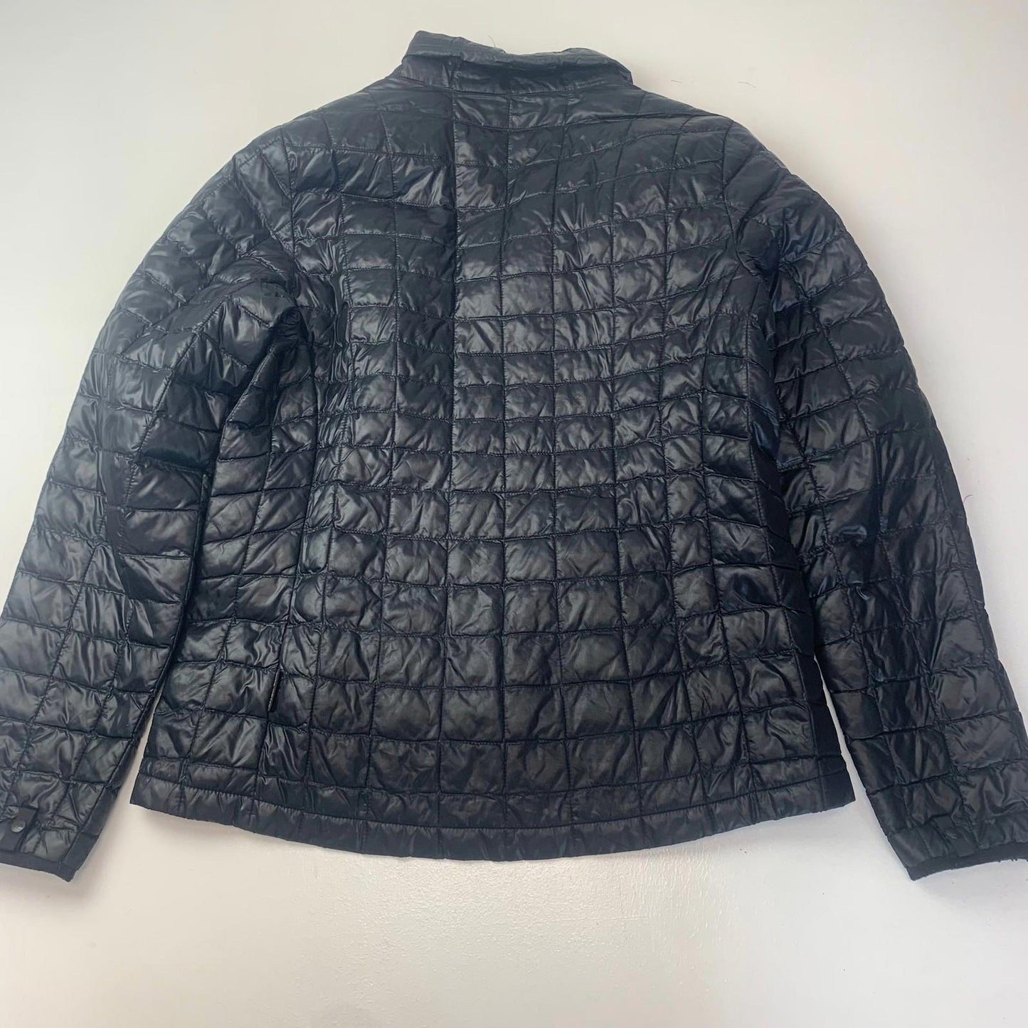 The North Face Thermoball Puffer Jacket Quilted Black Womens Large