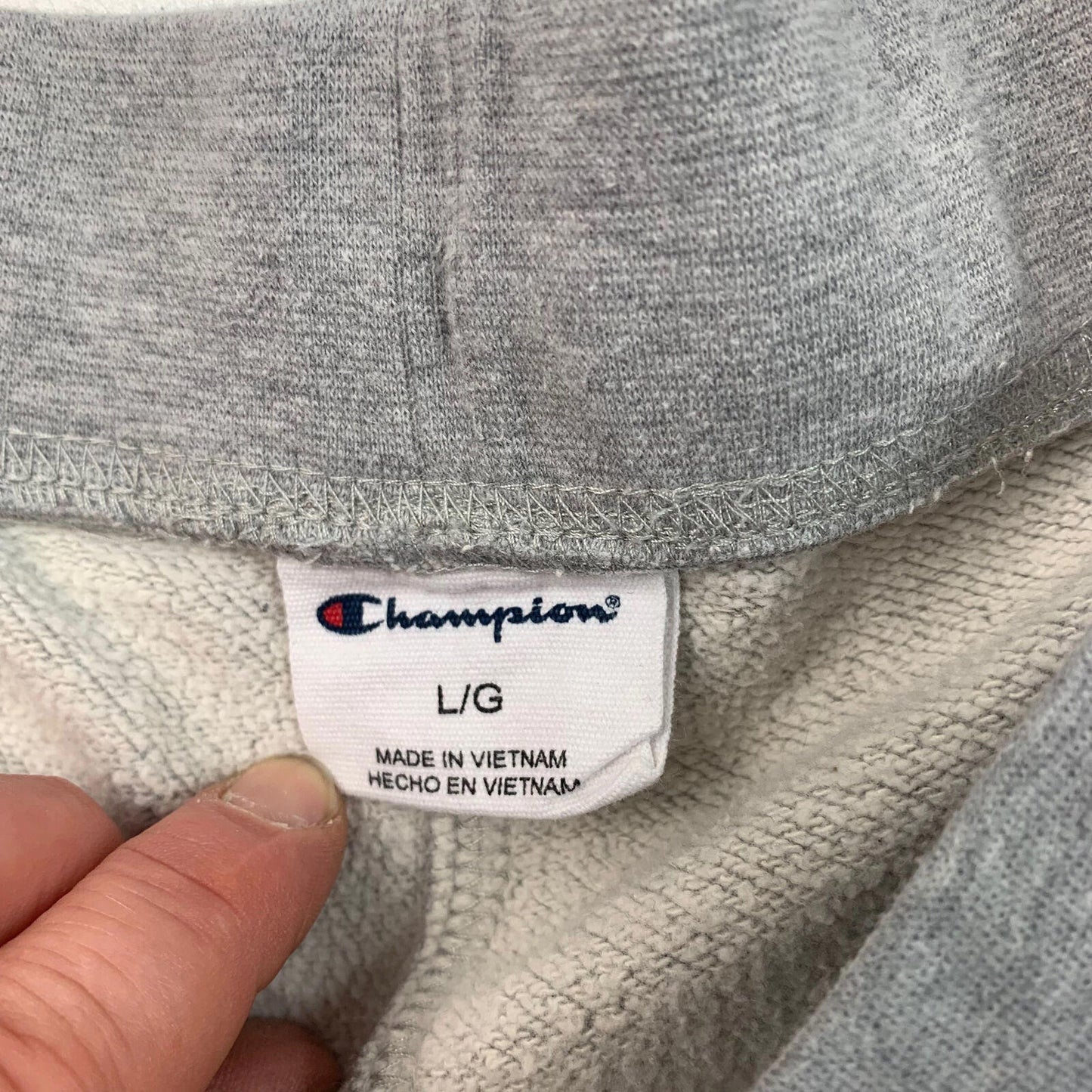 Women’s CHAMPION joggers / Light Grey / Large / Jogging Bottoms