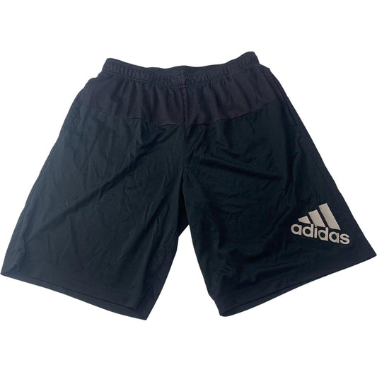 Adidas Climalite Black Athletic Sports Shorts Elastic Waist Mens Large