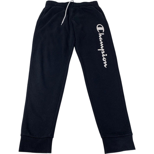 Champion Jogger Sweatpants Logo Black Women's Medium