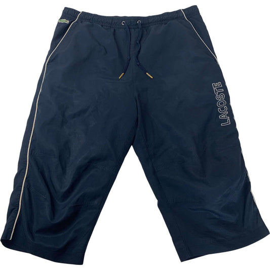 LACOSTE SPORT Bermuda Shorts Logo Navy Blue Mens Size 3 / Small
