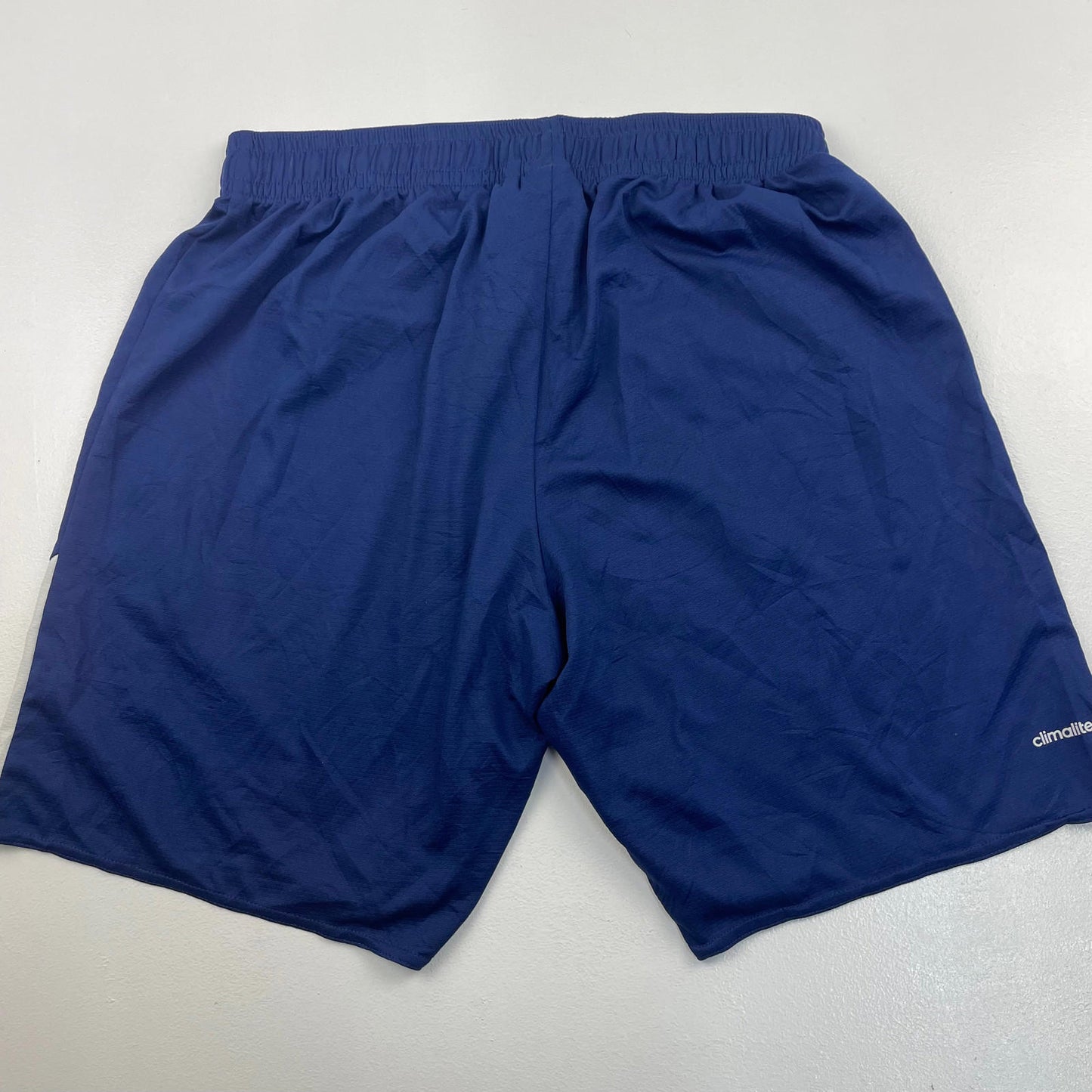 Mens ADIDAS Blue & White Climalite Sport Shorts , Size L