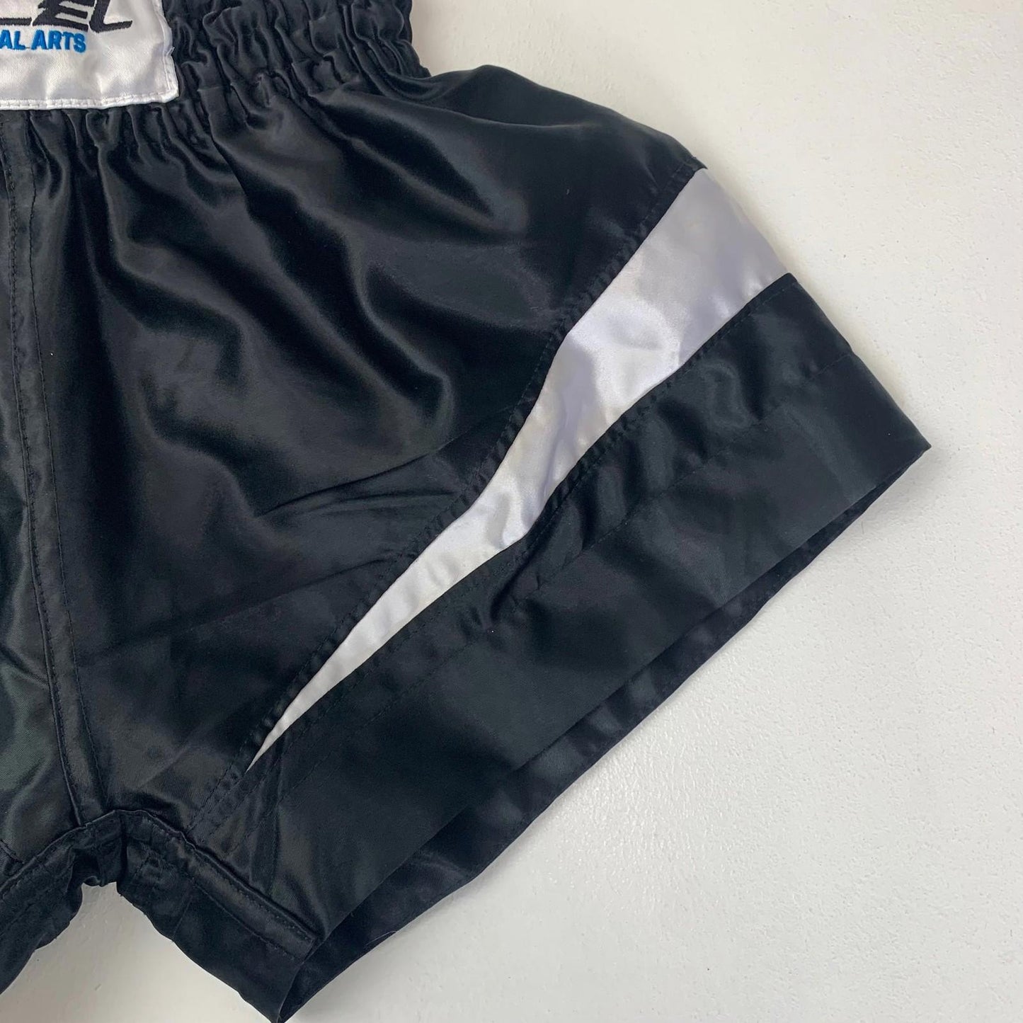 EXCEL Martial Arts Athletic Shorts Elasticated Waist Black Boys Medium