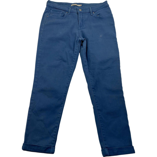 Levi's Mid Rise Skinny Blue Jeans Women's UK 8