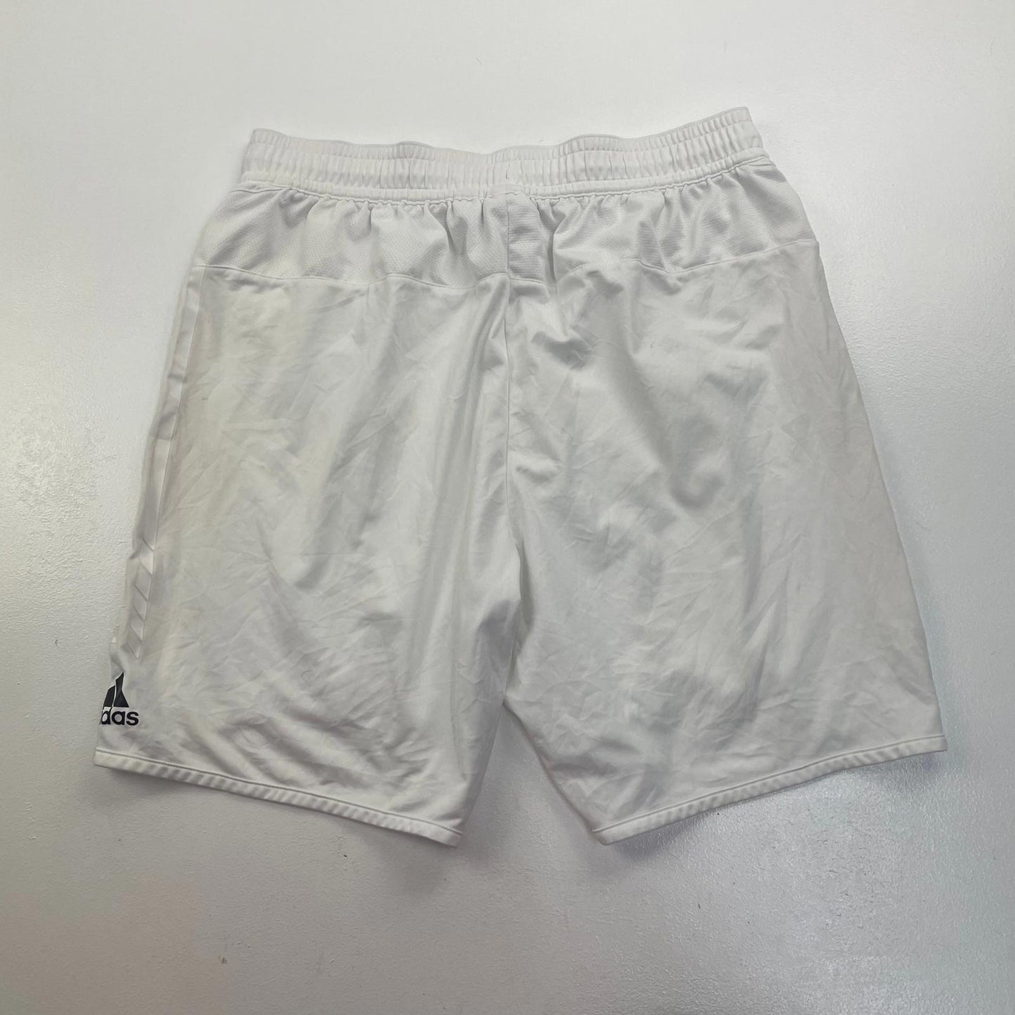 Adidas ClimaCool Athletic Shorts Breathable Sports White Mens L