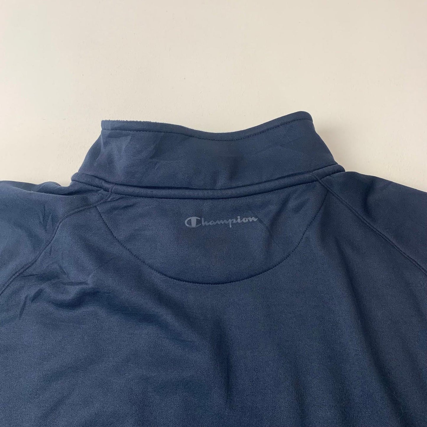 CHAMPION Cold Weather Gear Track Jacket Duofold Navy Women XL