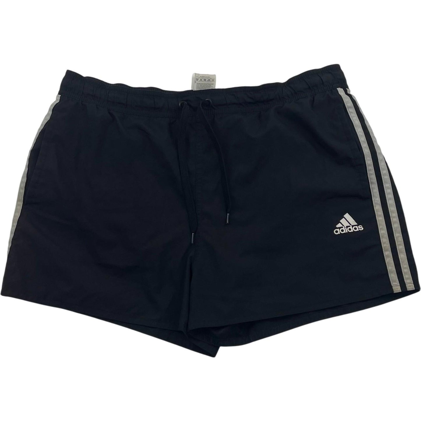 ADIDAS Activewear Shorts Casual Athletic Black Striped Mens UK 38