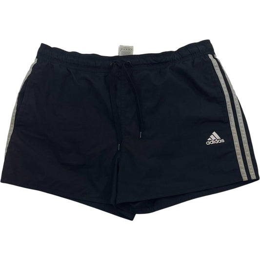 ADIDAS Activewear Shorts Casual Athletic Black Striped Mens UK 38