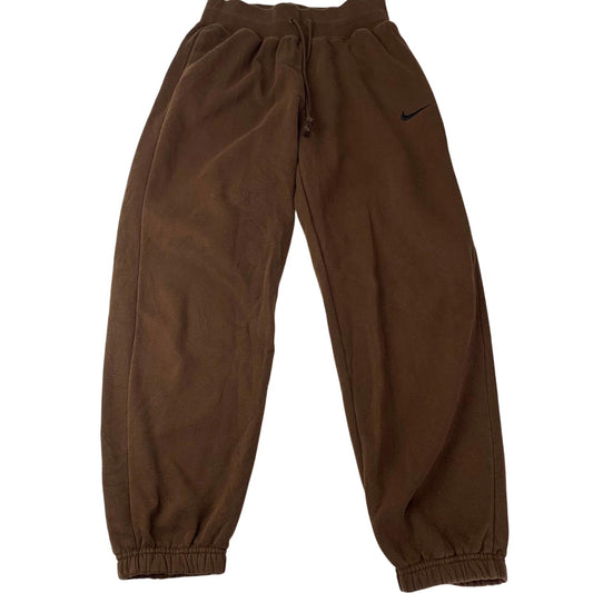 Nike Track Pants Joggers Brown Mens Small