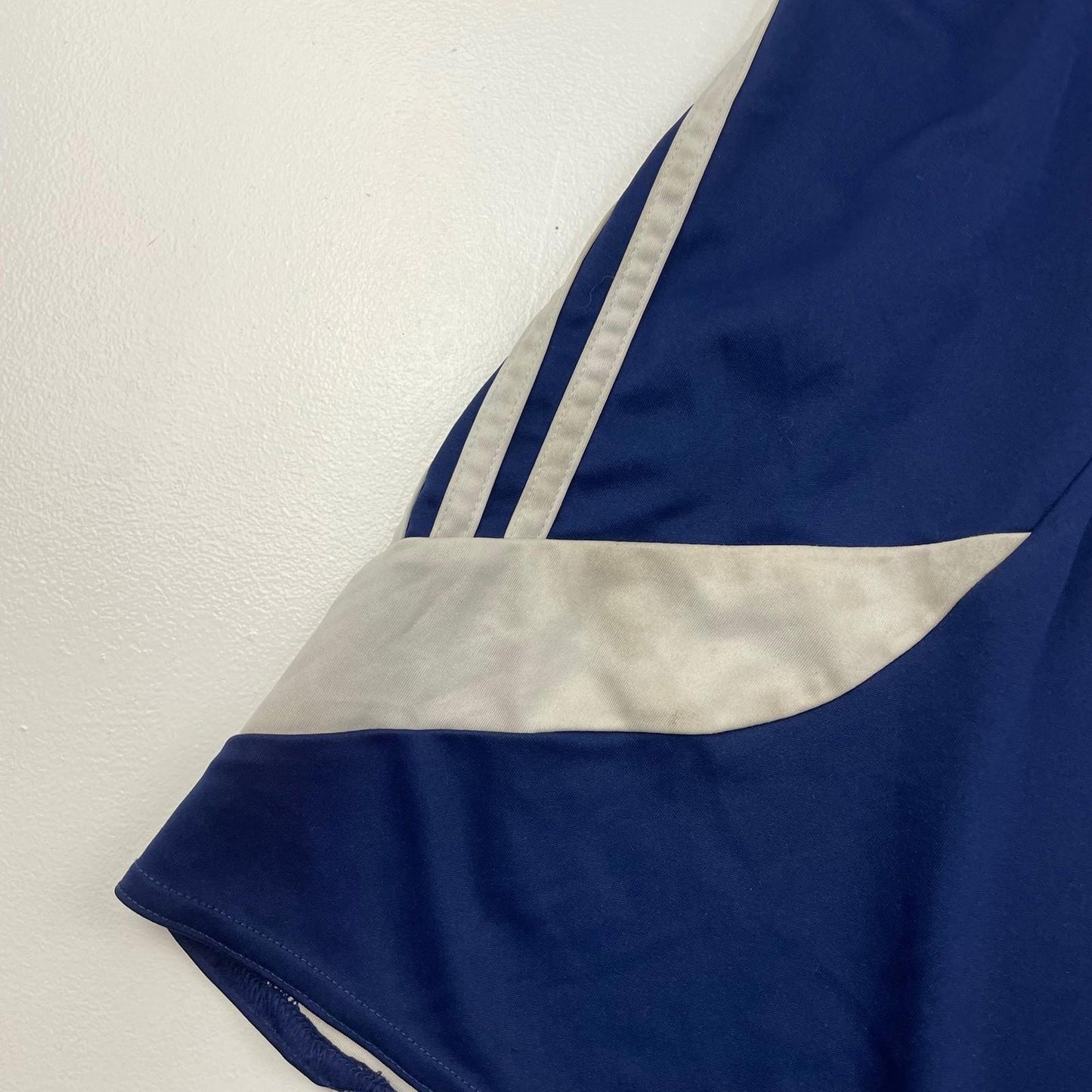 ADIDAS Activewear Shorts Athletic Blue Striped Men's UK M