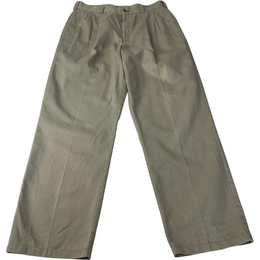 Tommy Hilfiger Trousers Pleated Classic Beige Mens 32
