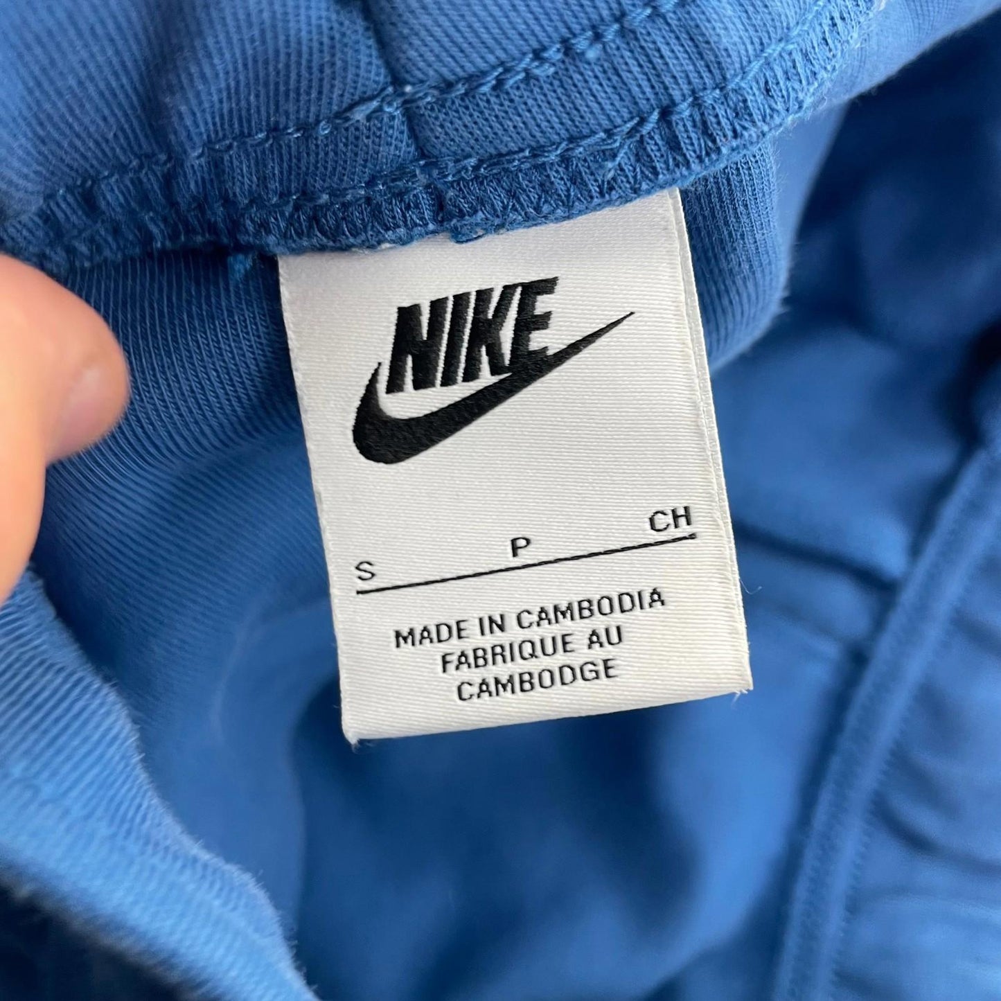 Nike Track Pants Joggers Athletic Casual Blue Mens Small