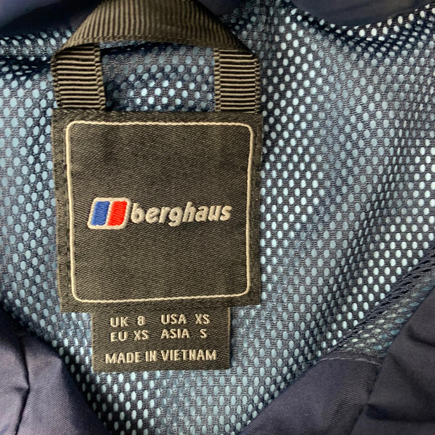 Women’s BERGHAUS HydroShell Jacket / Blue / Uk8 / XS / Walking / Camping