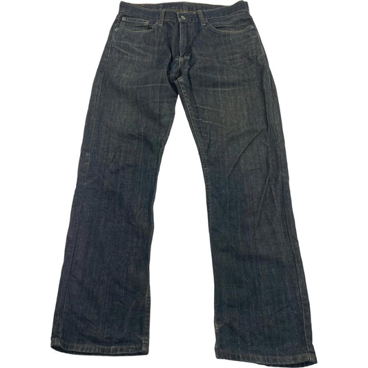 LEVI'S 514 Straight Leg Mid Wash Denim Jeans Classic Casual Blue Mens 33 X 32