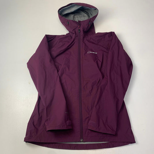 Women’s BERGHAUS HydroShell Windbreaker Jacket / Purple / Uk 12 / Medium