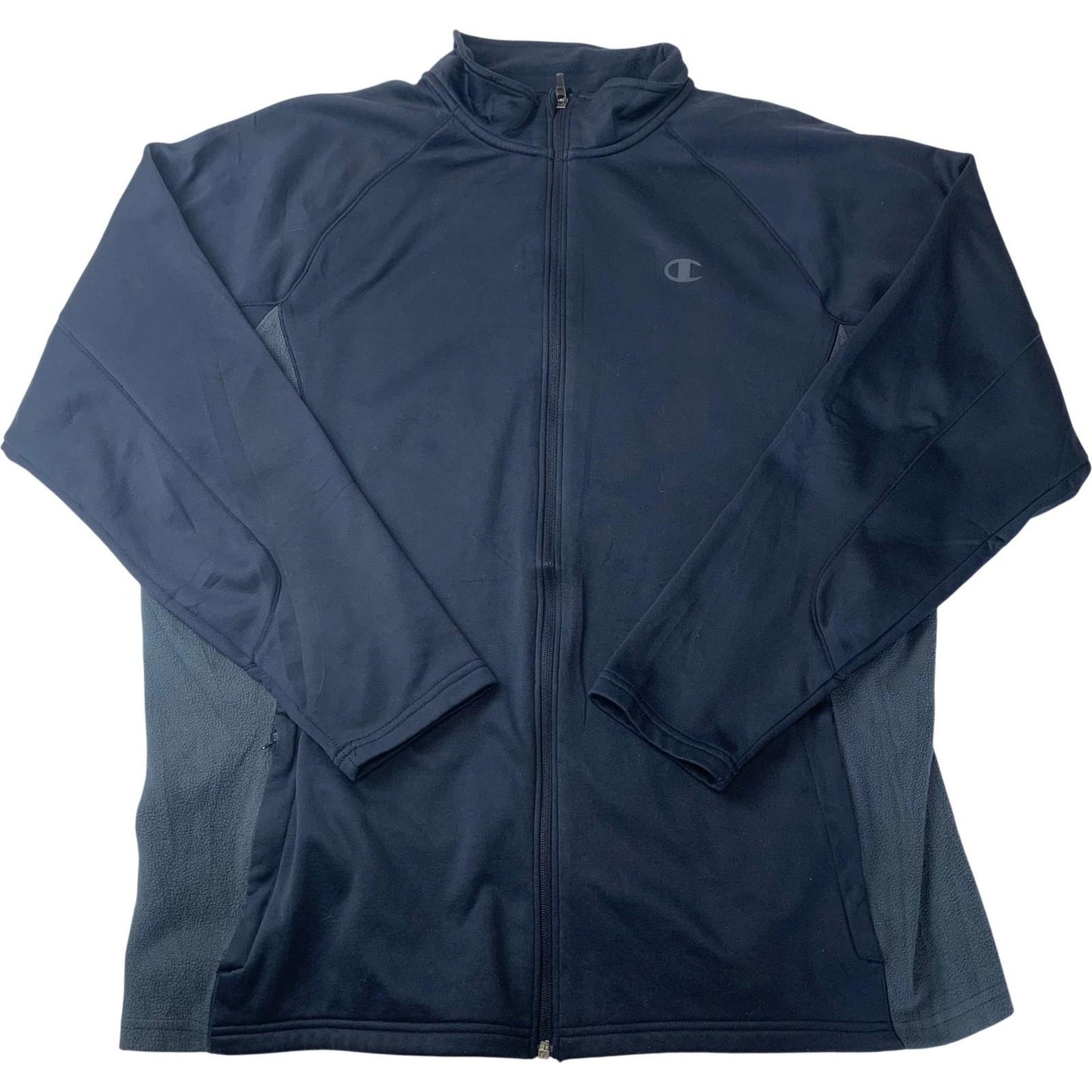 CHAMPION Cold Weather Gear Track Jacket Duofold Navy Women XL