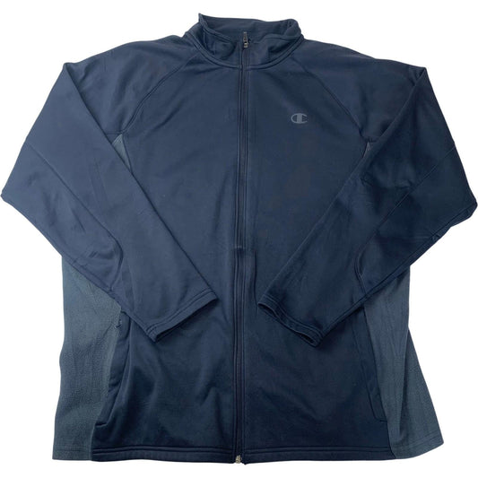 CHAMPION Cold Weather Gear Track Jacket Duofold Navy Women XL