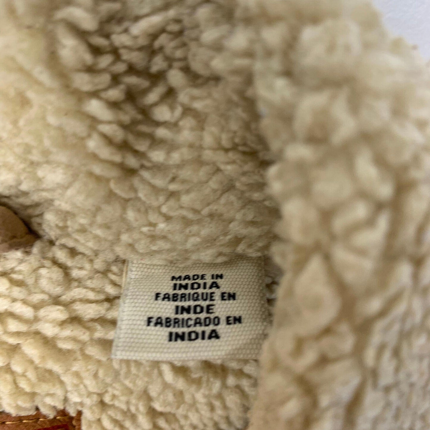 Women’s LEVIS Suede Sherpa Jacket / Small