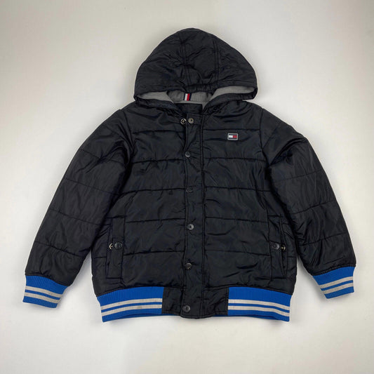 Youth TOMMY HILFIGER Black Puffer Jacket , Size Youth L 14-16