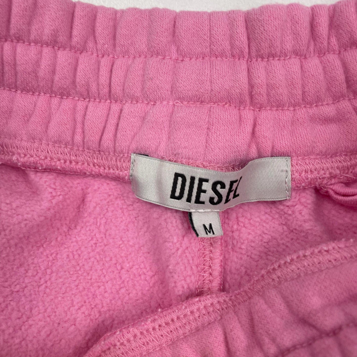 DIESEL Womens Pink Joggers , Jogging Bottoms , Size Medium