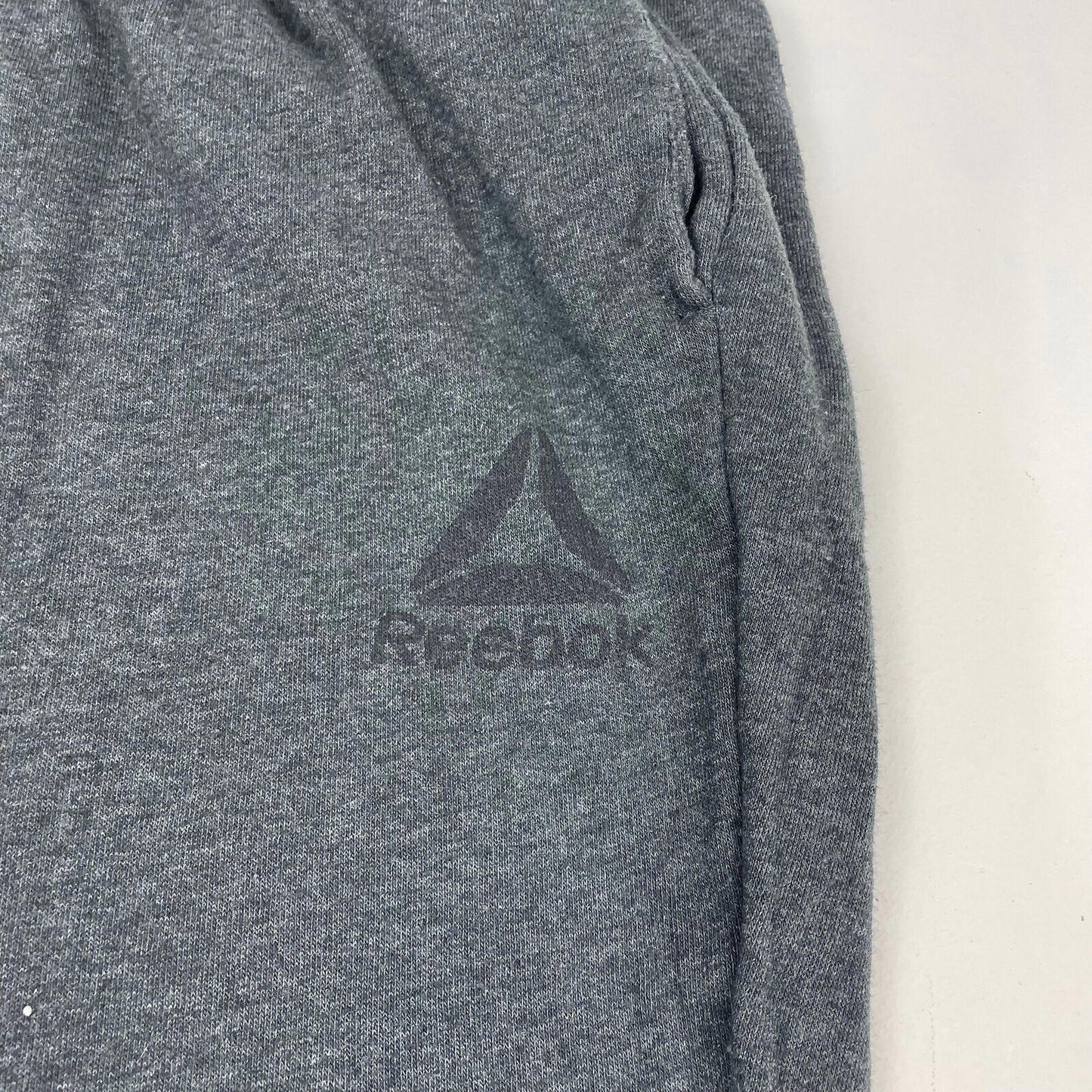 Women’s REEBOK Cropped Grey Joggers , Size M