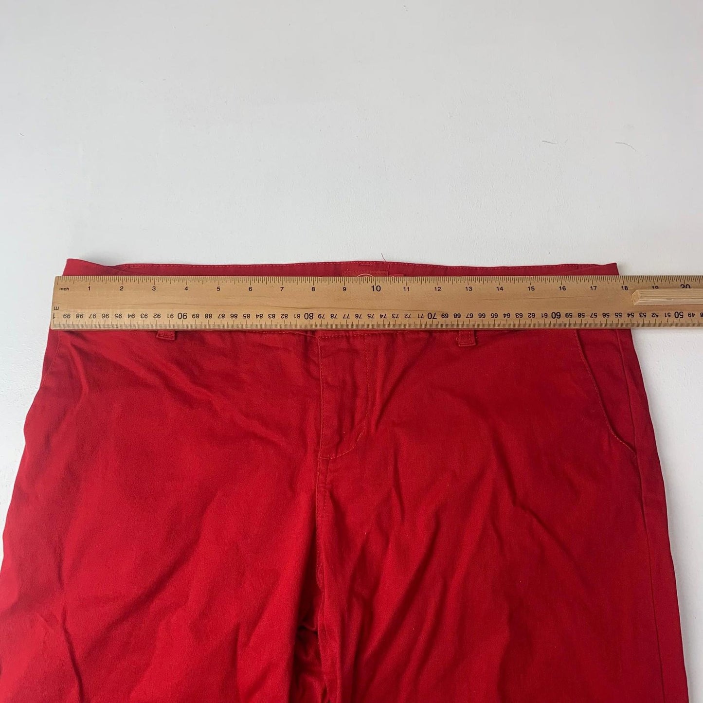 Dickies Red Bermuda Shorts Vintage Style Womens XL
