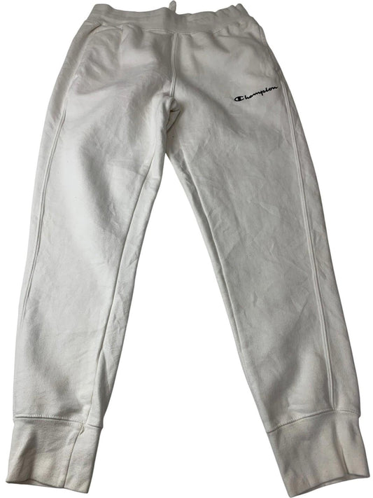 CHAMPION Sweatpants White Athletic Joggers Women's S