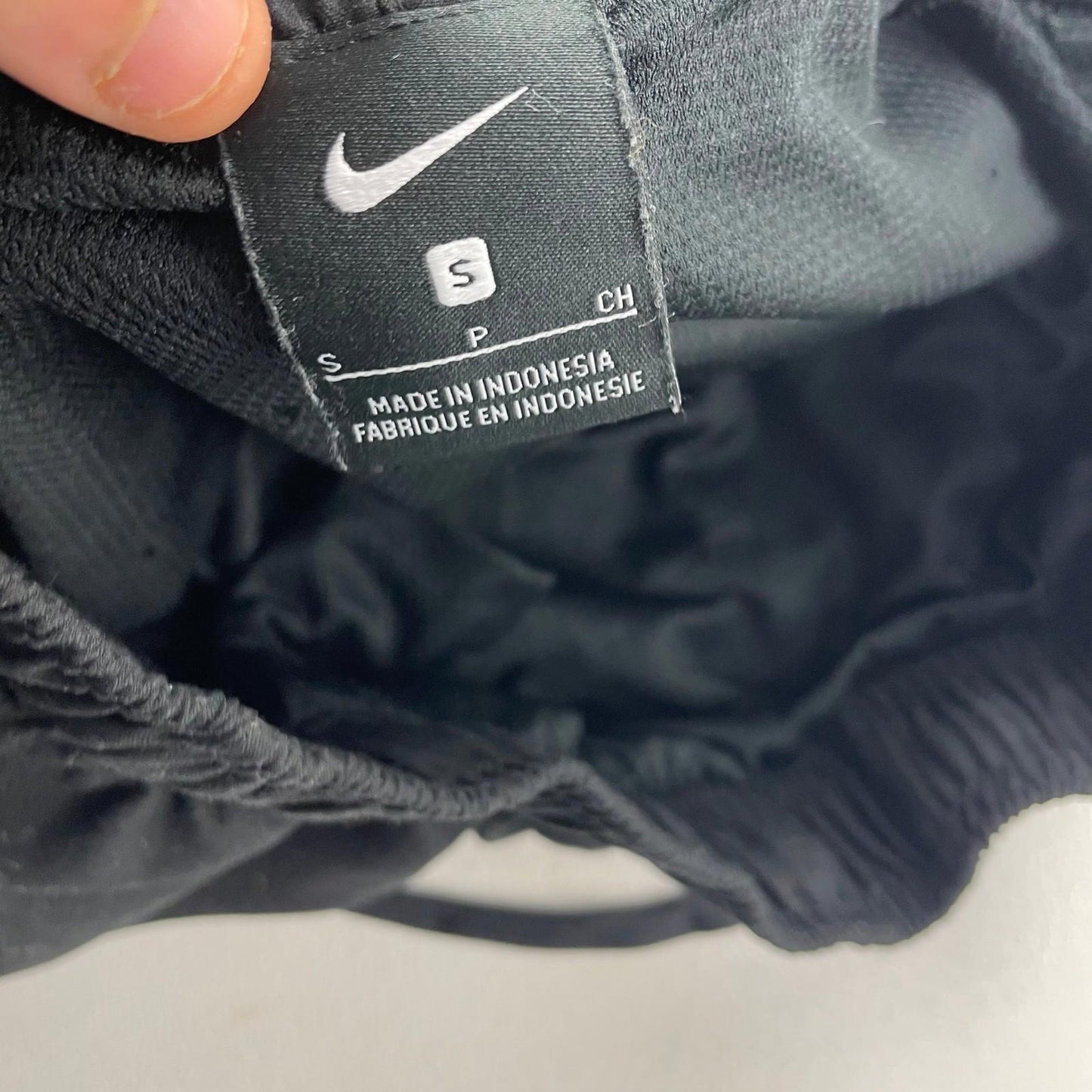 Nike Sports Shorts Drawstring Athletic Black Mens Small S