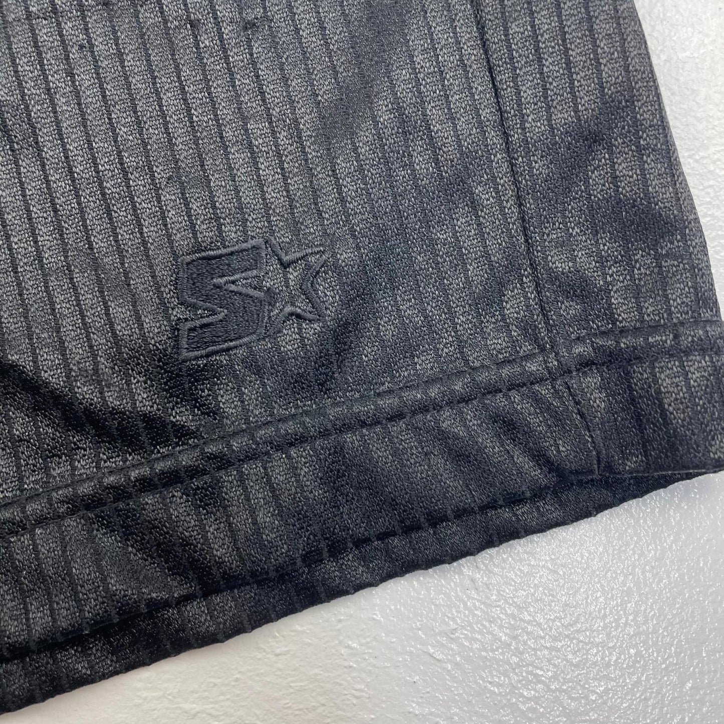 STARTER Athletic Shorts Elastic Waist Black Mens Small S