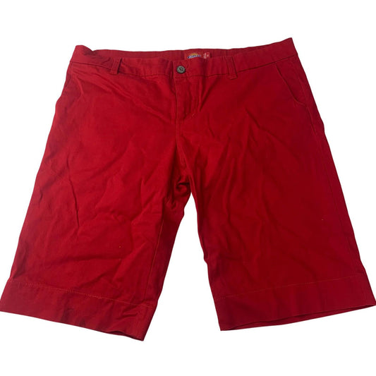 Dickies Red Bermuda Shorts Vintage Style Womens XL