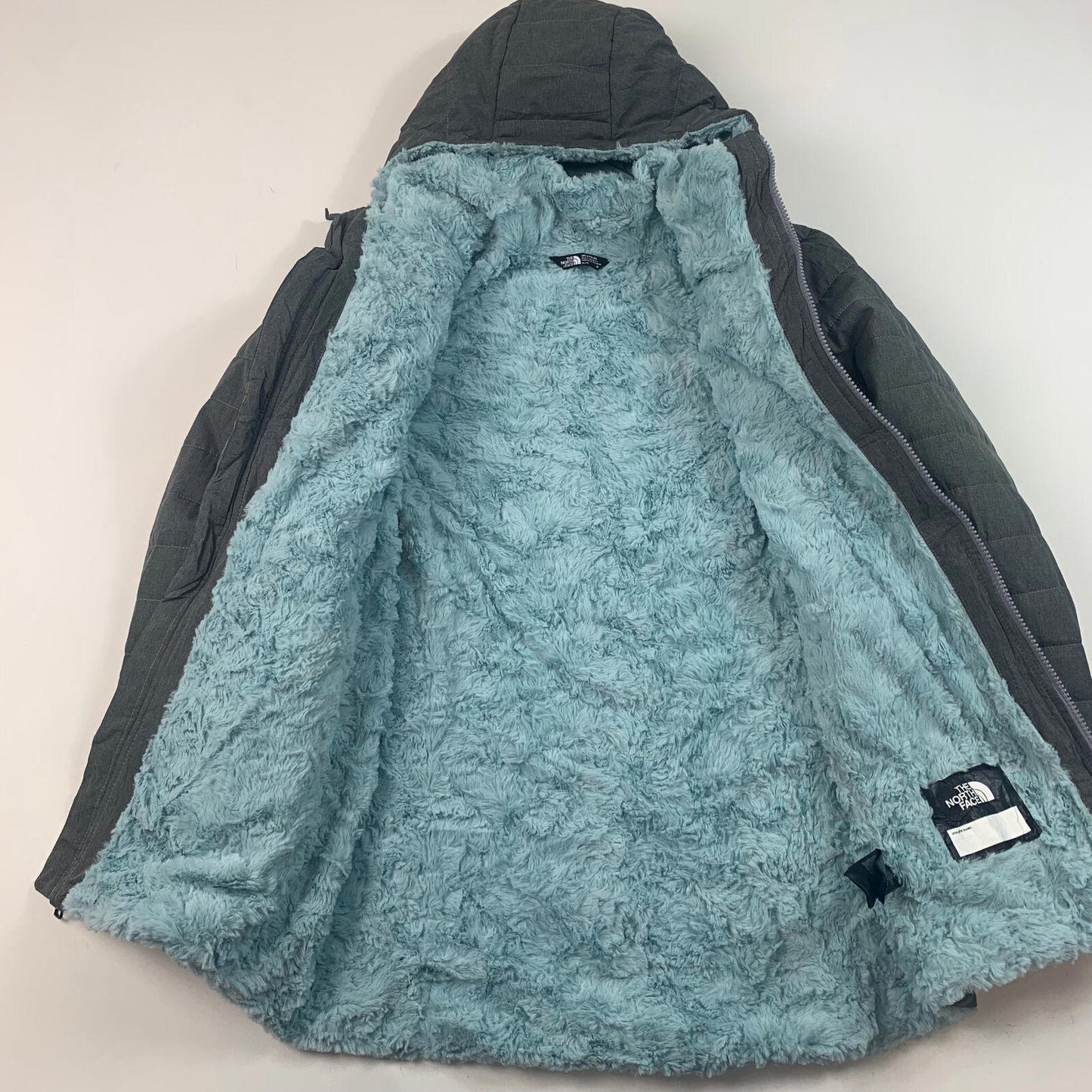 Girls XL THE NORTH FACE Jacket With Soft Fleece Liner / Grey / BNWT / RRP £130