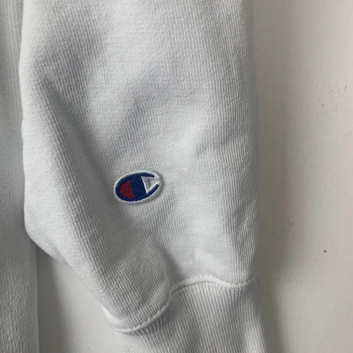 Women’s CHAMPION Reverse Weave Hoodie / White / XL