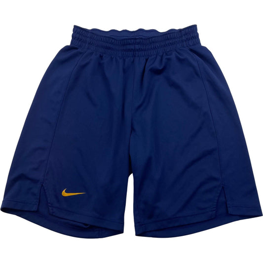 Nike Dri-FIT Athletic Shorts Elastic Waist Blue Mens S