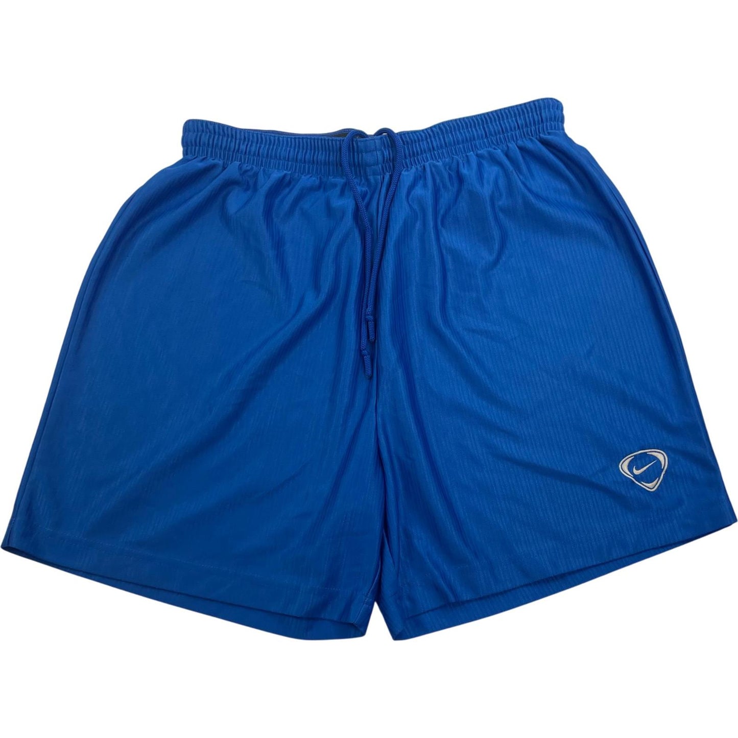 Nike Athletic Shorts Drawstring Lightweight Blue Mens Size M