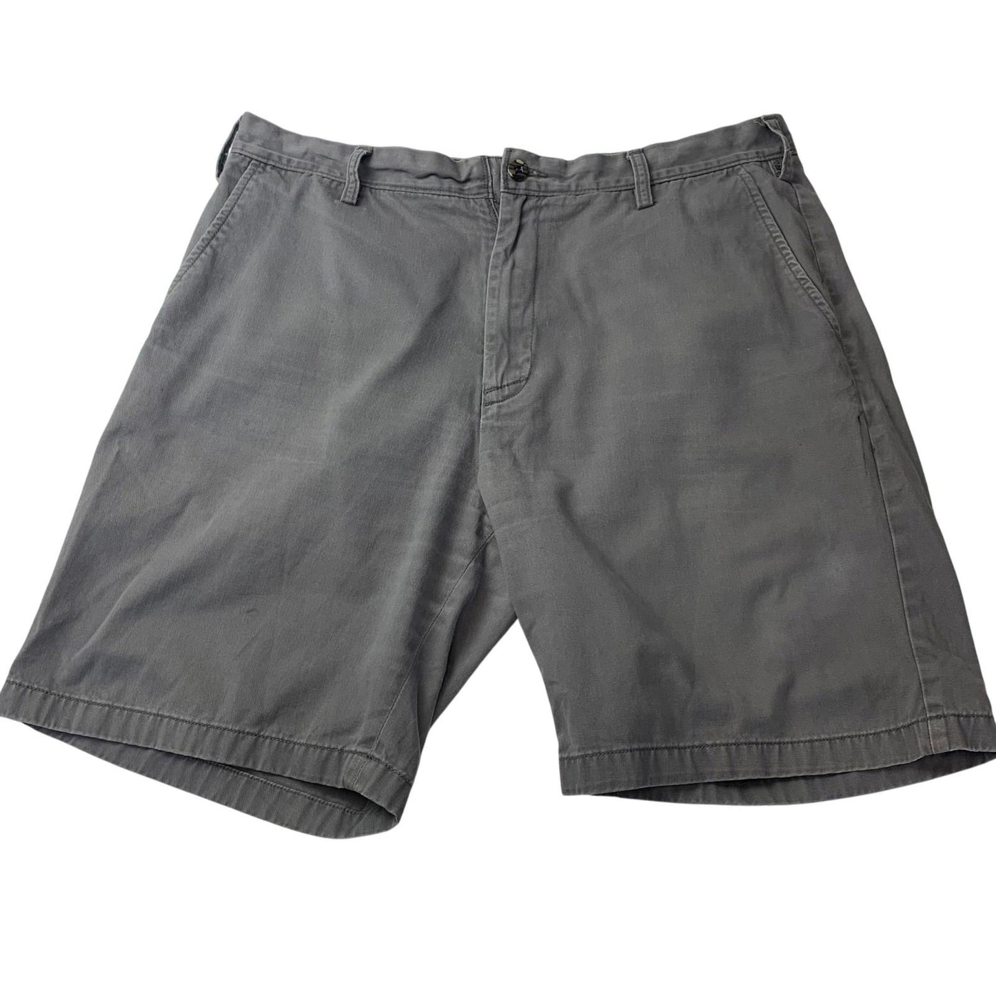 Nautica Chino Shorts Classic Style Grey Men's 36W