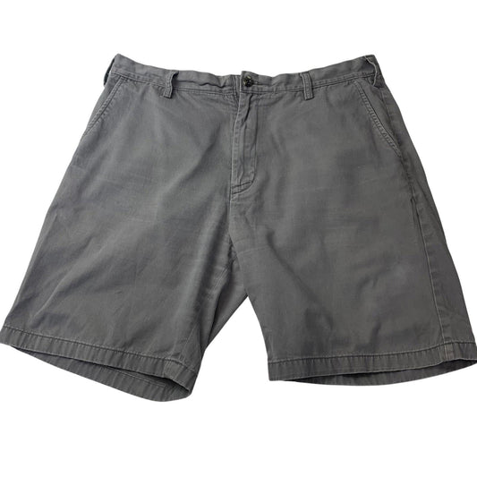 Nautica Chino Shorts Classic Style Grey Men's 36W