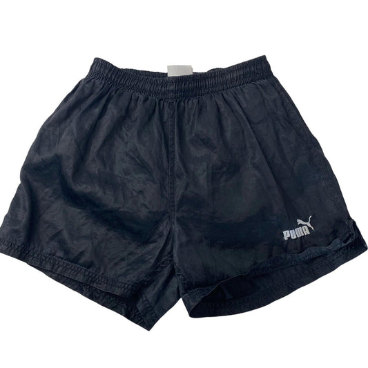 PUMA Track Shorts Elastic Waist Sporty Black Women XS