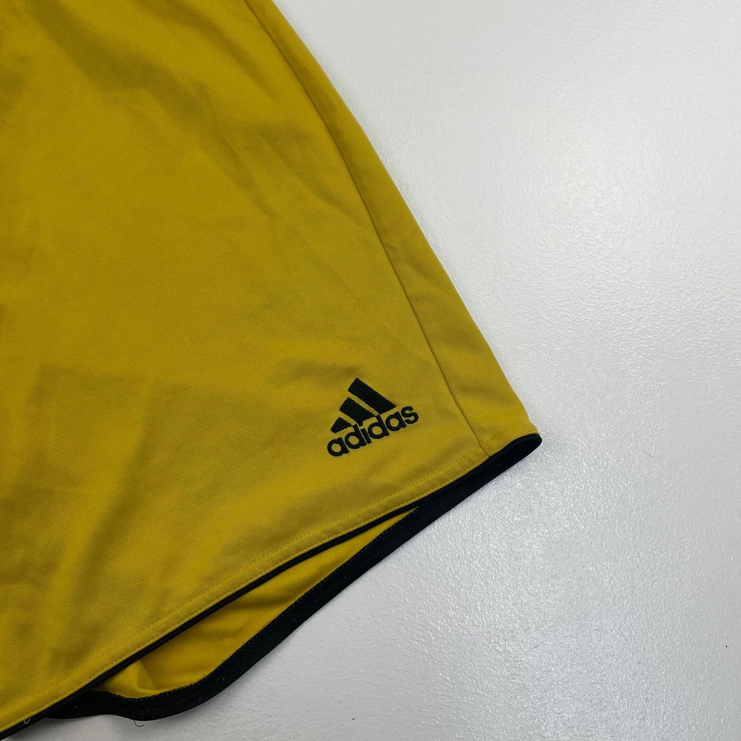ADIDAS Activewear Shorts Climacool Athletic Yellow Mens UK 32