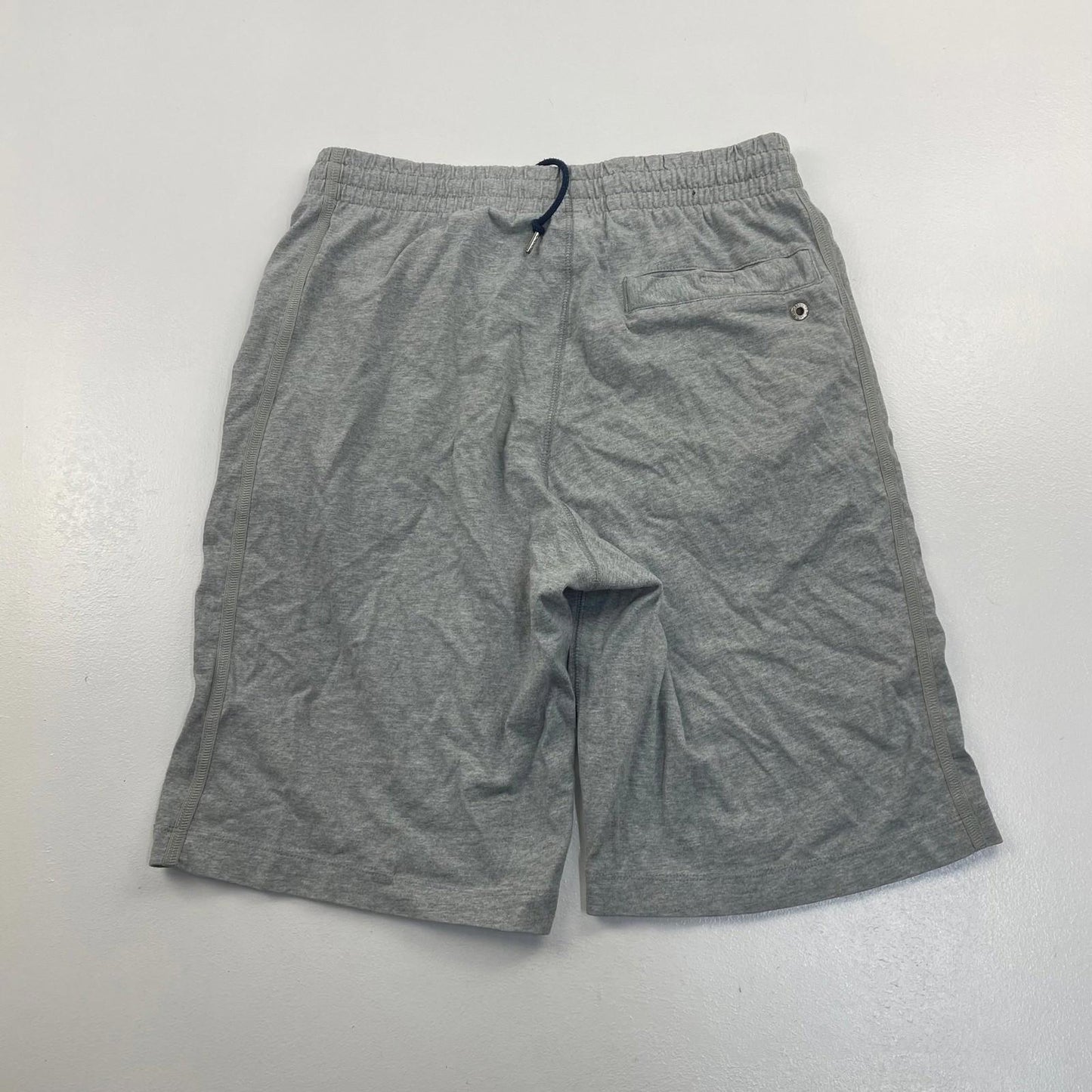 Nike Sportswear Athletic Shorts Elastic Waist Grey Mens S
