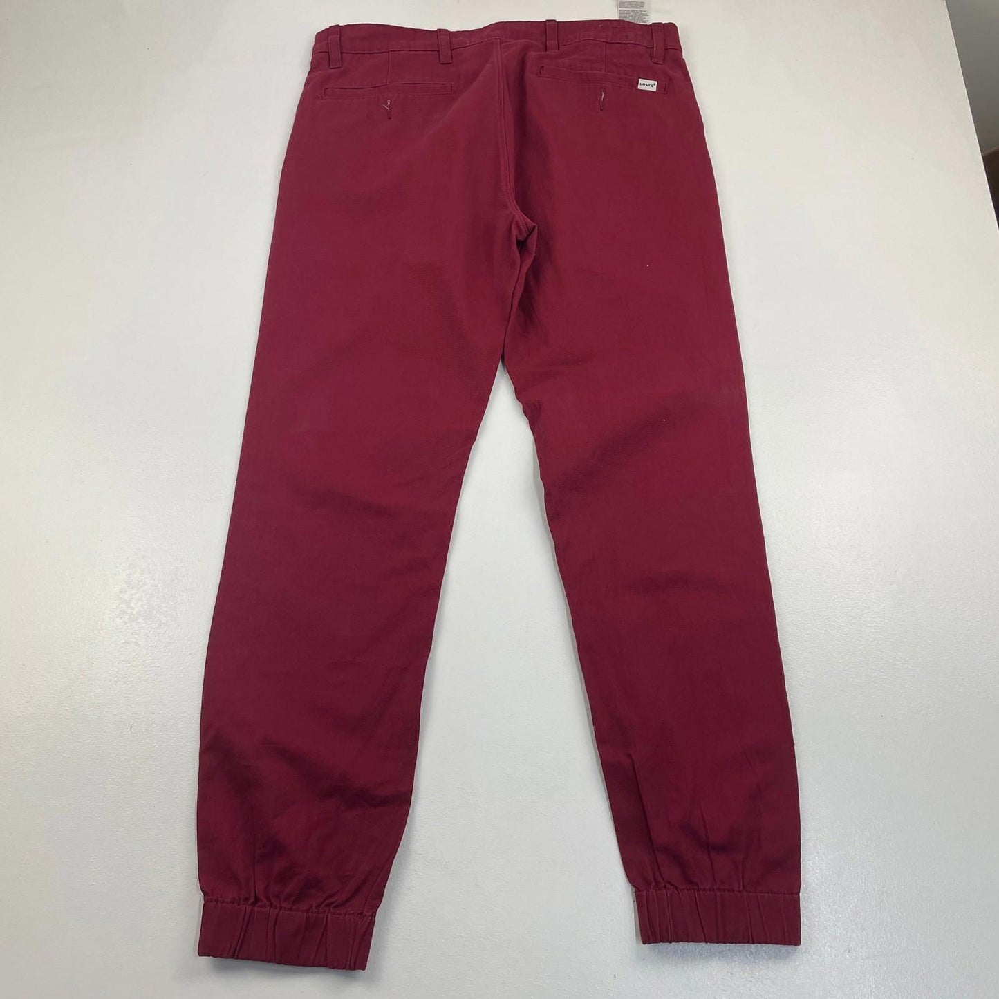 LEVI'S Chino Trousers Casual Straight Red Mens W33 L32