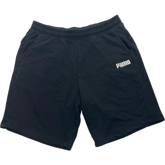 Puma Shorts Elastic Waist Casual Black Mens XL