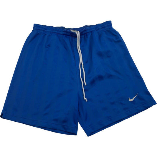 NIKE Athletic Shorts Drawstring Lightweight Blue Mens Medium
