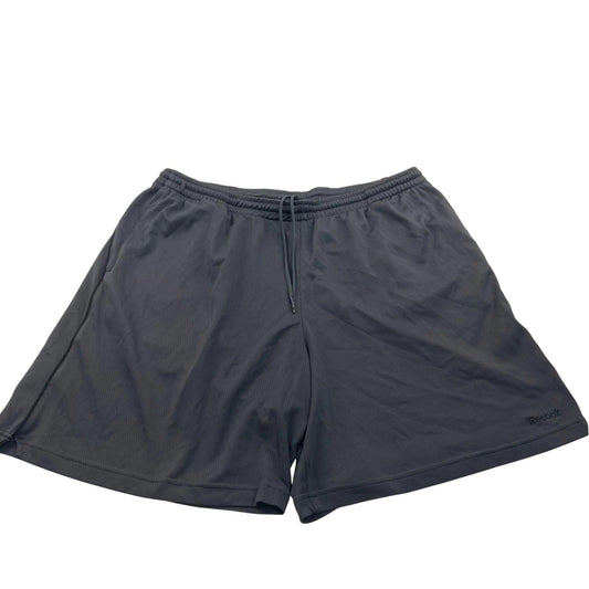 Reebok Activewear Shorts Elasticated Grey Mens 2XL